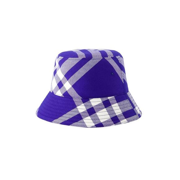Monogram Bucket Hat - Burberry - Wool - Blue - Picture 1 of 2